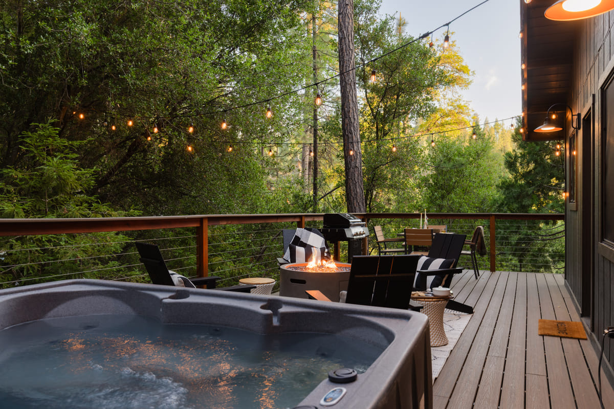 The hot tub